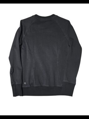 lululemon athletica Womens Black Crewneck Sweatshirt